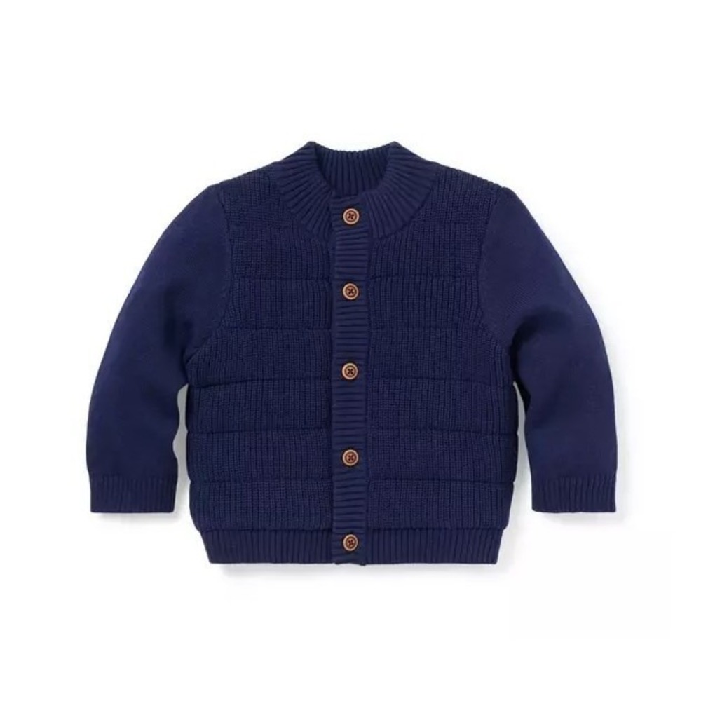 Janie and Jack Baby Quilted Sweater Jacket Size 18 to 24 Months